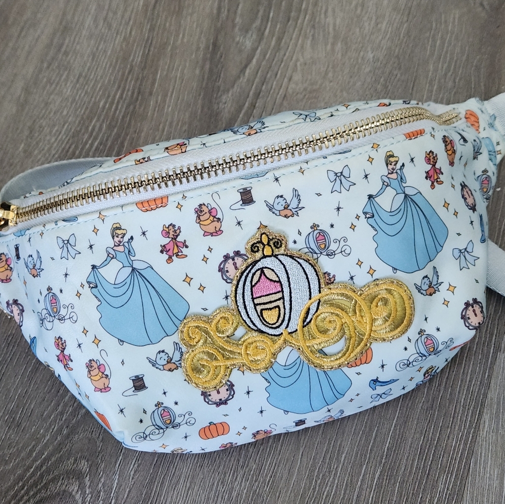 STONEY CLOVER LANE X DISNEY COUNTDOWN TO MIDNIGHT CINDERELLA FANNY PACK BAG